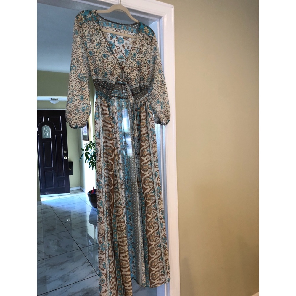Long floral maxi - Picture 1 of 4